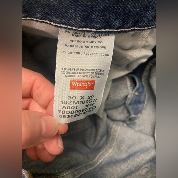 Wrangler authentics straight leg jeans 16ZM100SW - Picture 4 of 6